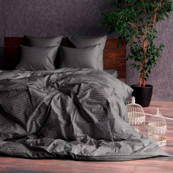 Комплект постільної білизни страйп-сатин Совіньйон