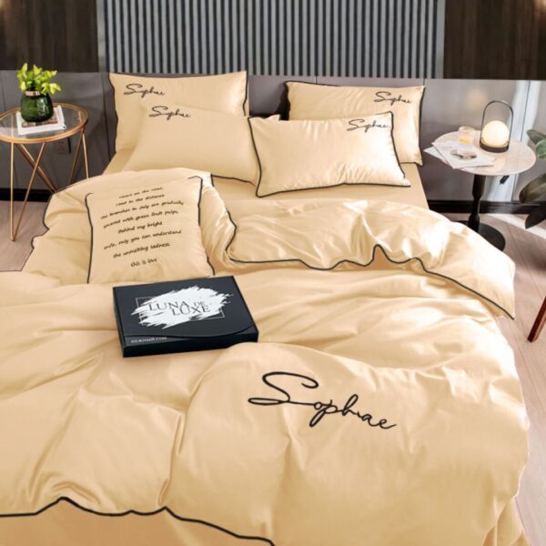 Комплект постільної білизни креп-сатин Дакуаз