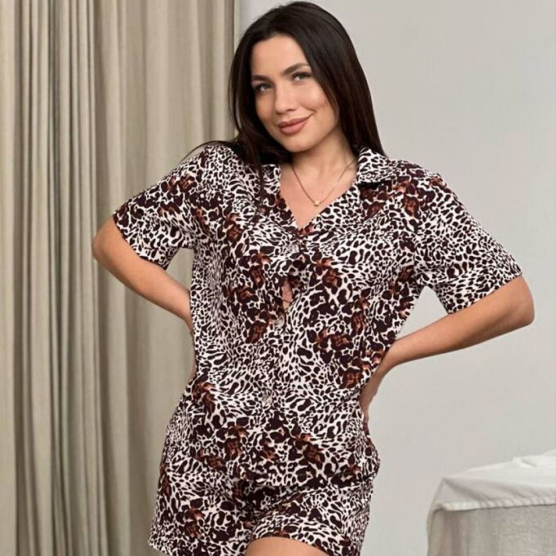 Супер-софт піжама - дика кішка Супер-софт піжама - дика кішка