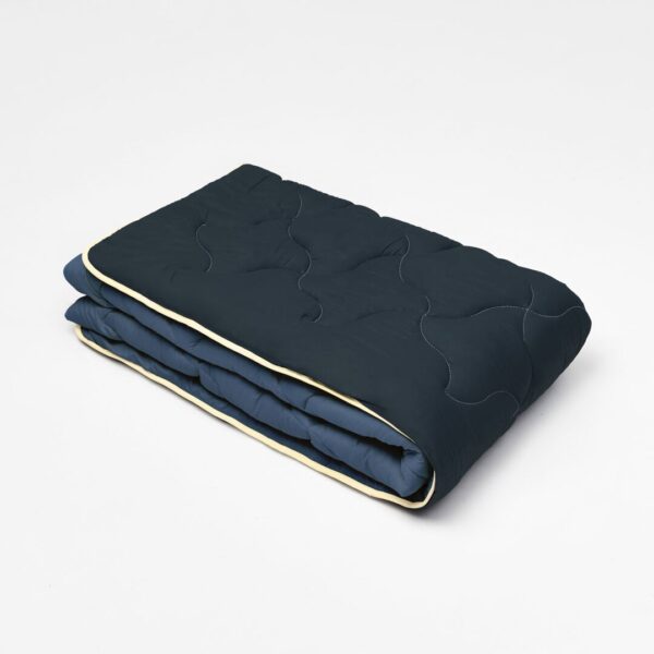 Ковдра мікрофібра дует – синій/ніч