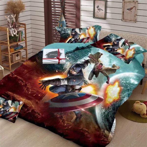 Комплект постільної білизни дитячий Супергеройські пригоди