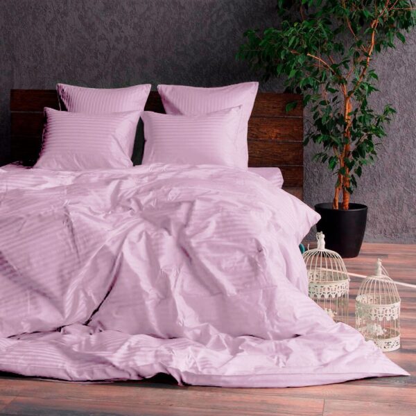 Комплект постільної білизни страйп-сатин Вердего Комплект постільної білизни страйп-сатин Вердего