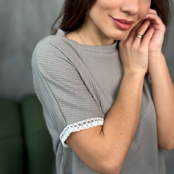 Трикотажний костюм-піжама “мустанг” – мокко