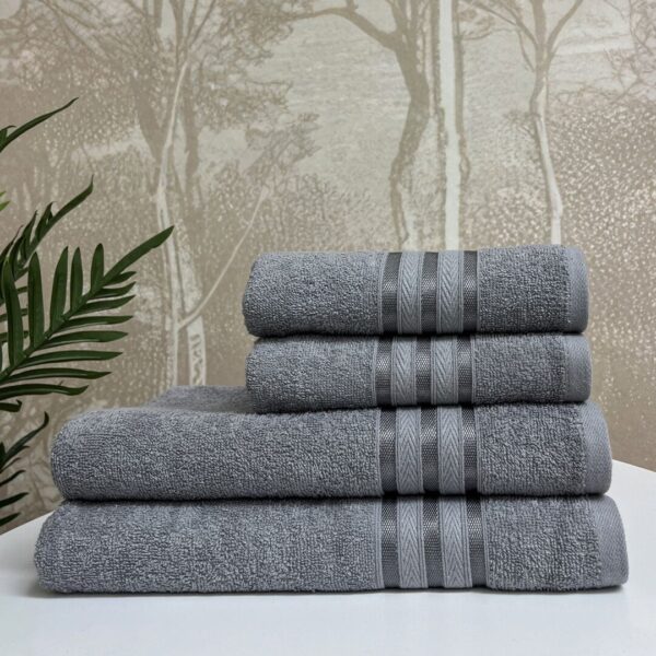 Набір рушників «luminous» – сірі