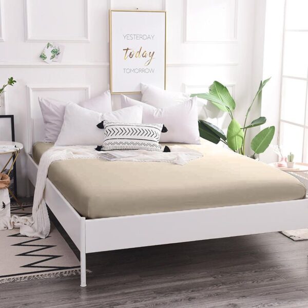 Простирадло на резинці – кава з молоком