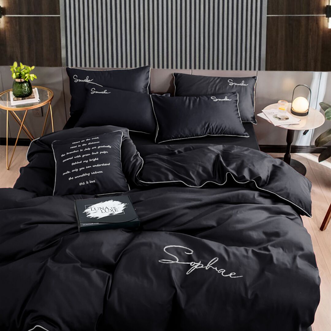 Комплект постільної білизни креп-сатин Шварцвальд Комплект постільної білизни креп-сатин Шварцвальд