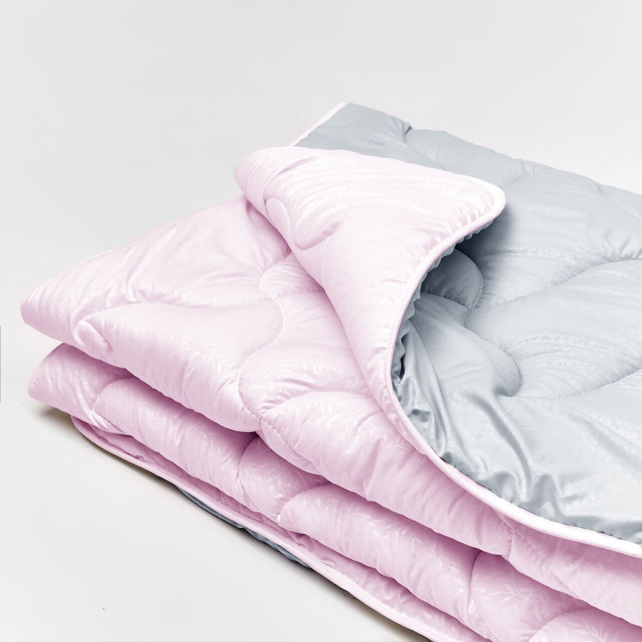 Ковдра мікрофібра дует сірий/роза - photo-2 Ковдра мікрофібра дует сірий/роза - photo-2