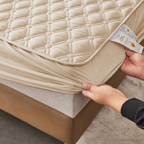 Прошитий наматрацник «стиль» – бежевий