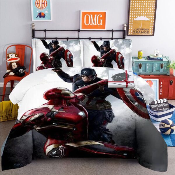 Комплект постільної білизни дитячий Безстрашні герої Комплект постільної білизни дитячий Безстрашні герої