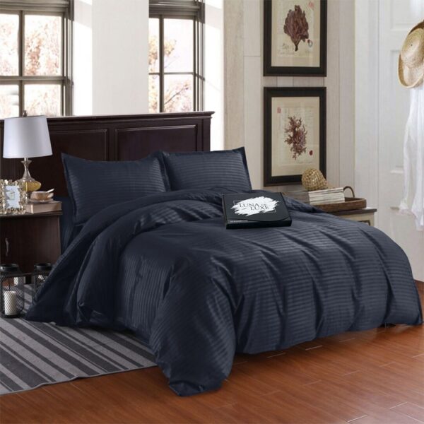 Комплект постільної білизни атласний сатин Темний тюльпан