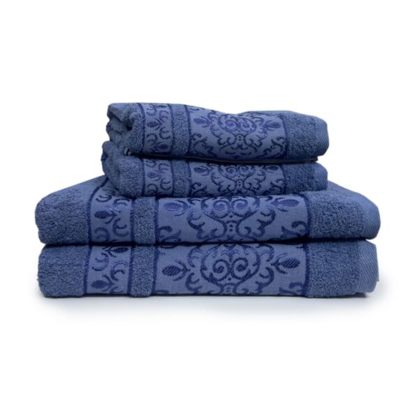 Набір рушників «melange» – сині