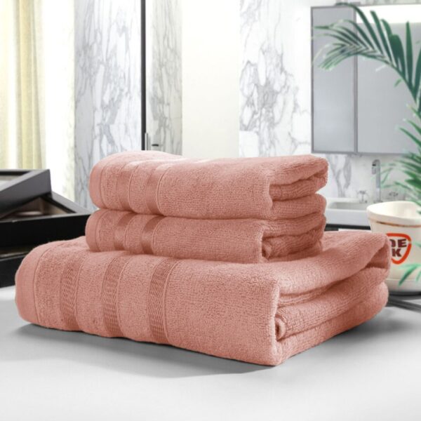 Набір рушників memory – персиковий