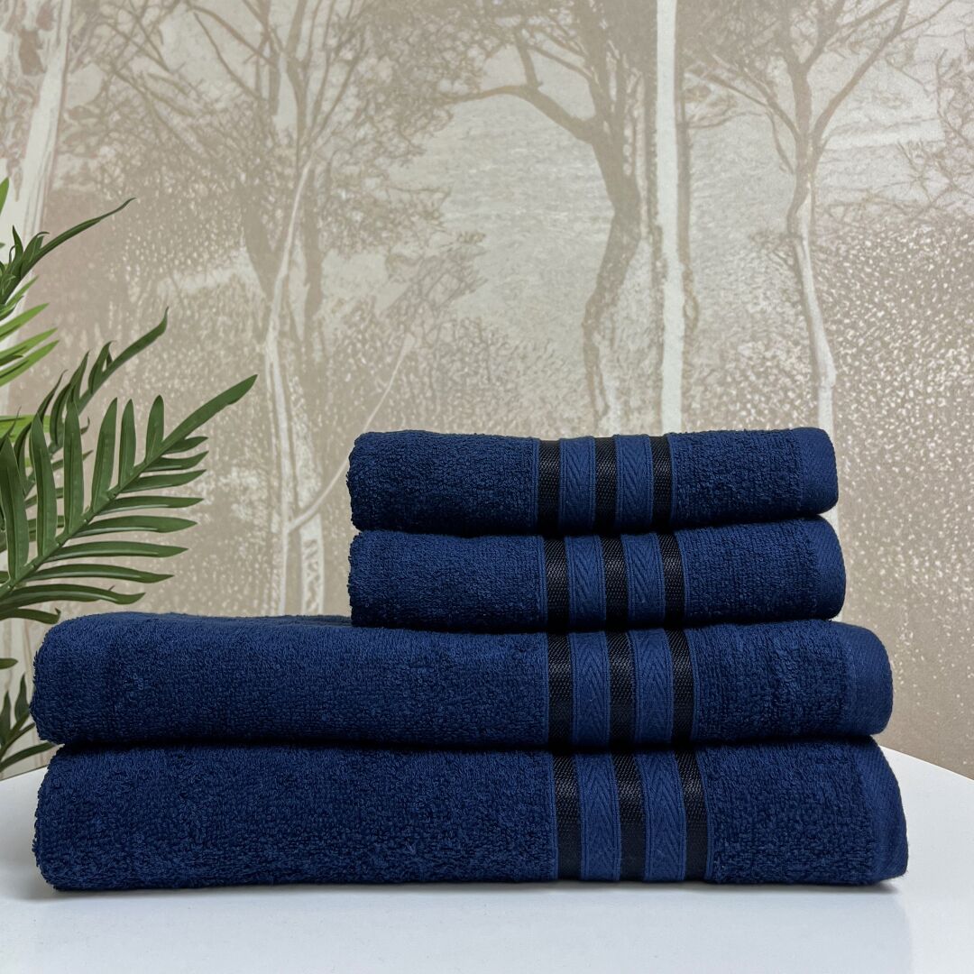 Набір рушників «luminous» - сині Набір рушників «luminous» - сині