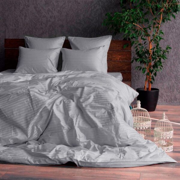 Комплект постільної білизни страйп-сатин Шатобрю