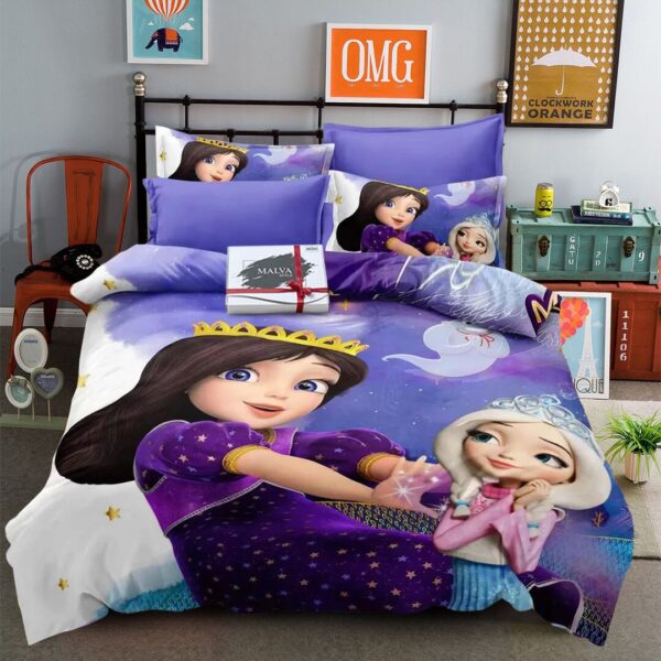 Комплект постільної білизни дитячий Королівські подружки Комплект постільної білизни дитячий Королівські подружки