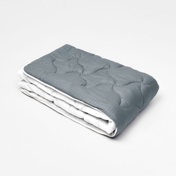 Ковдра мікрофібра дует мокрий асфальт/маренга Ковдра мікрофібра дует мокрий асфальт/маренга