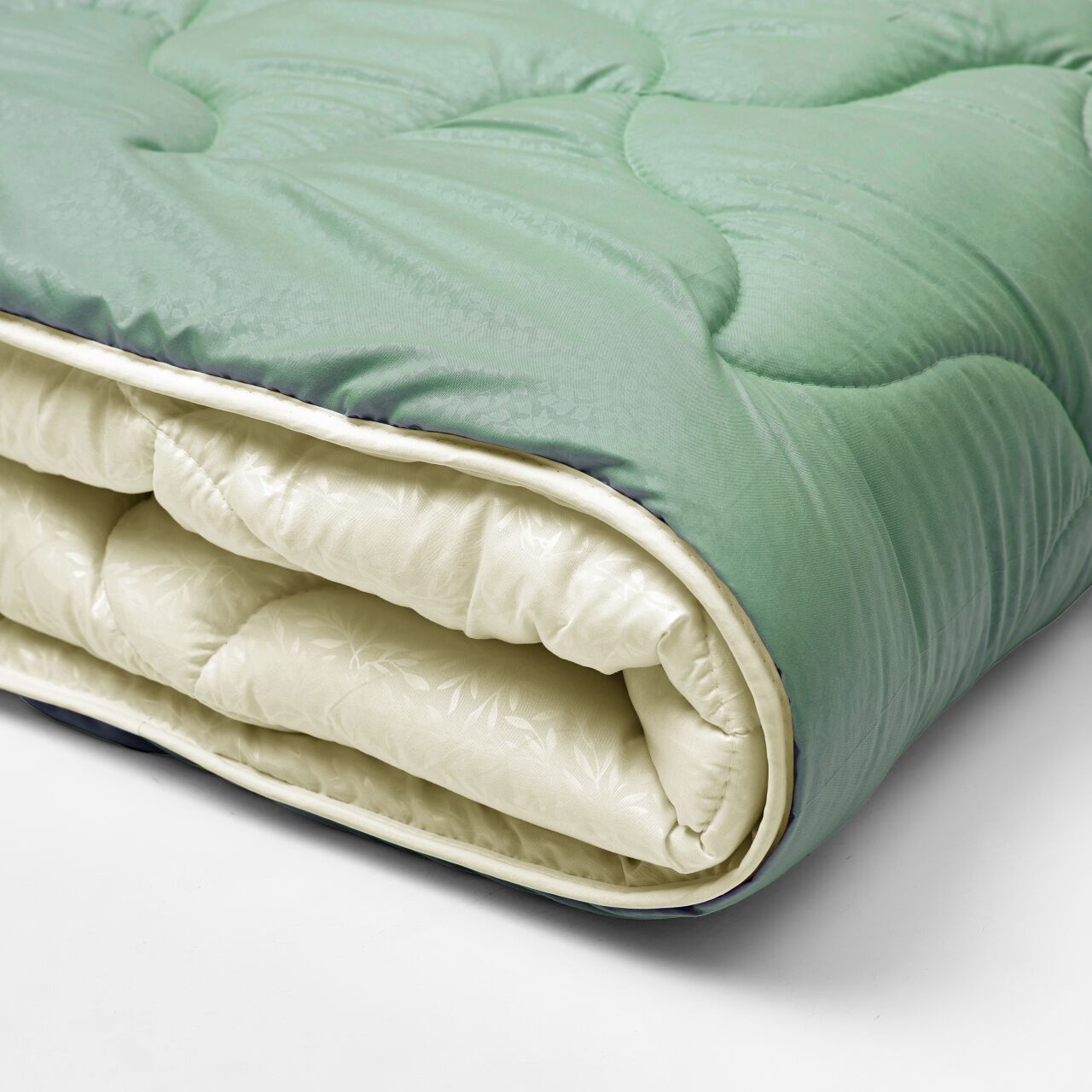 Ковдра мікрофібра дует оливка/молочний - photo-3 Ковдра мікрофібра дует оливка/молочний - photo-3