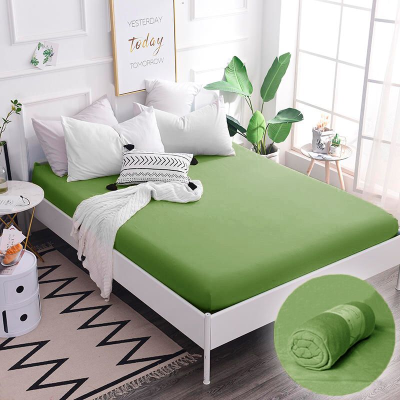 Простирадло на резинці - зелене Простирадло на резинці - зелене