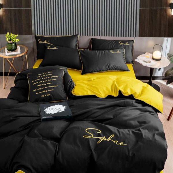 Комплект постільної білизни креп-сатин Ламінгтон