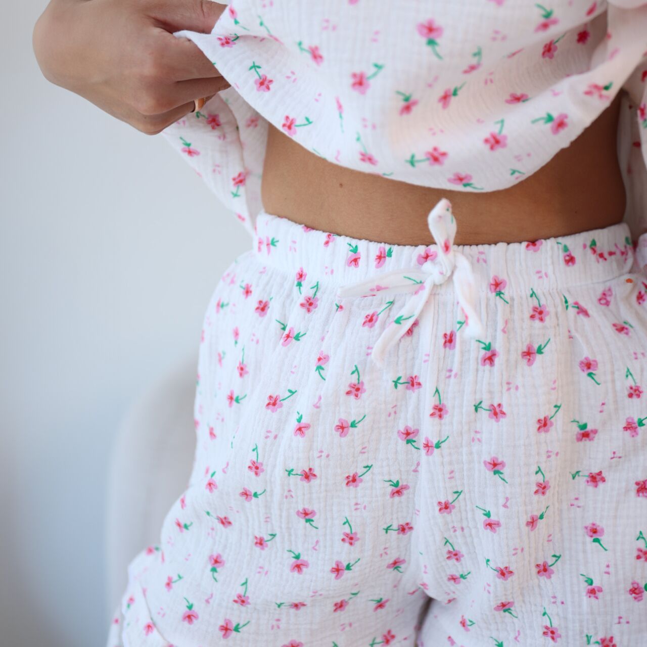 Жіноча піжама-муслін - легкість - photo-2 Жіноча піжама-муслін - легкість - photo-2