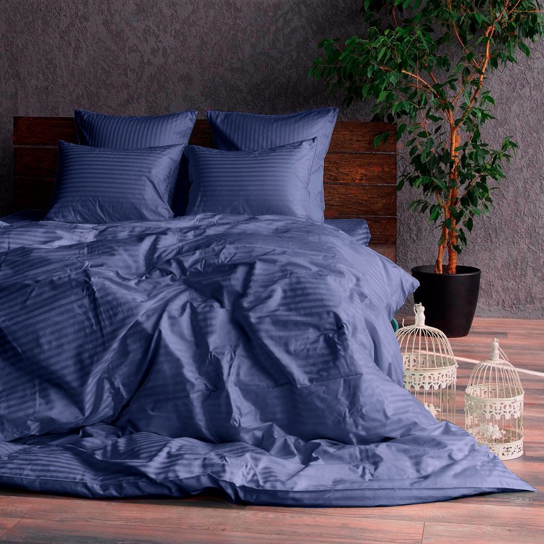 Комплект постільної білизни страйп-сатин Імеретія Комплект постільної білизни страйп-сатин Імеретія