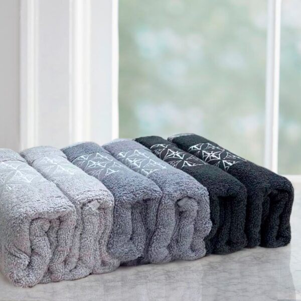 Набір рушників для обличчя silk – холодні відтінки