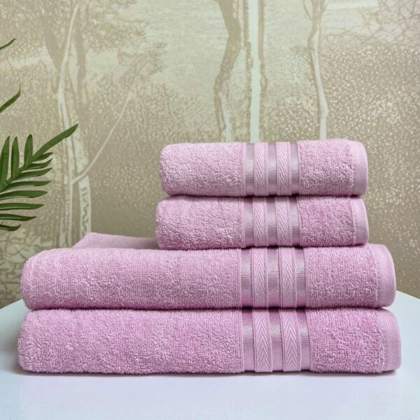 Набір рушників «luminous» – рожеві