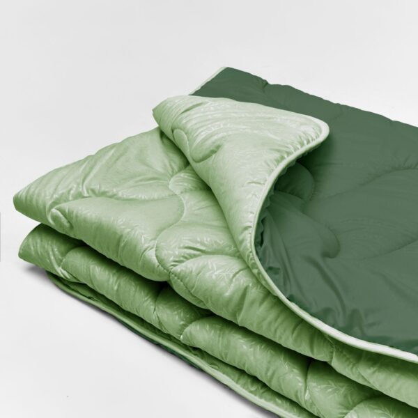 Ковдра мікрофібра дует – зелений/лайм