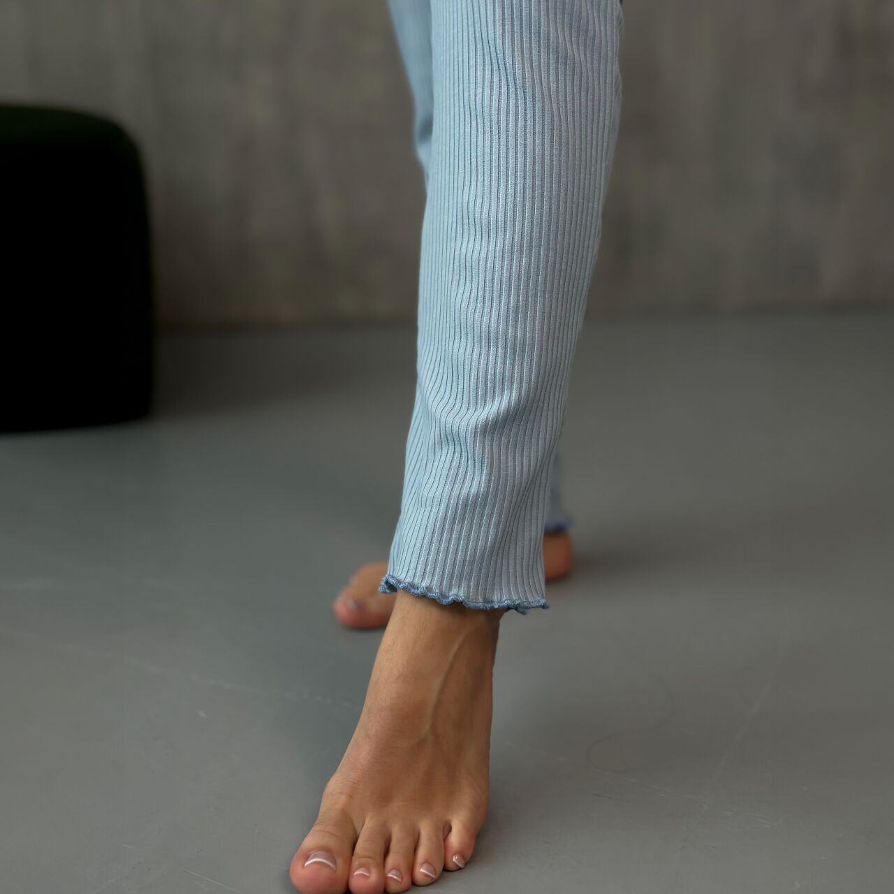 Трикотажний костюм-піжама "мустанг" - блакитний - photo-2 Трикотажний костюм-піжама "мустанг" - блакитний - photo-2