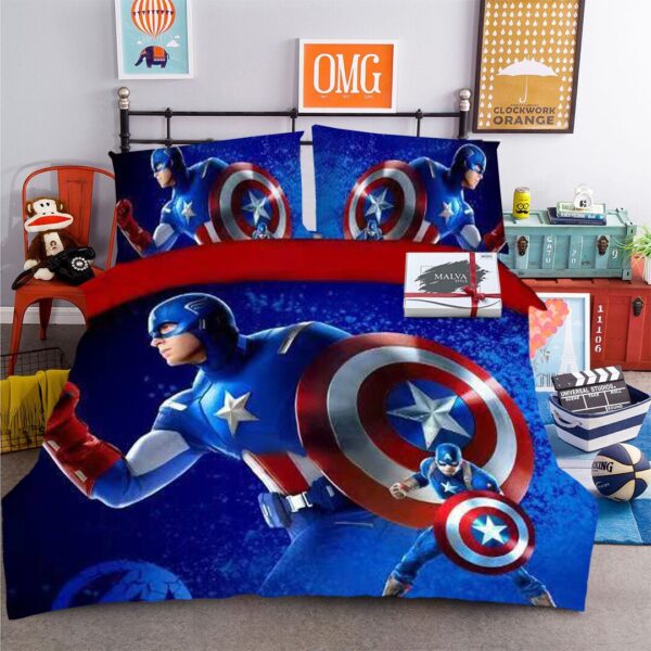 Комплект постільної білизни дитячий Американська надлюдина