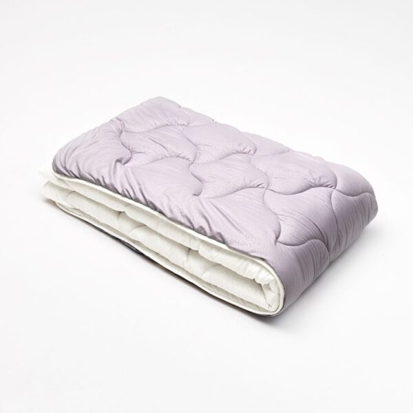 Ковдра мікрофібра дует молочний/мокко