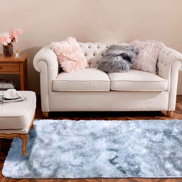 Килимок-травка світло-сірий мармур