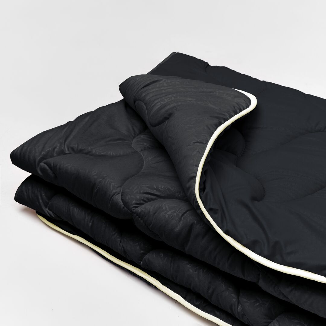 Ковдра мікрофібра дует - чорний/ніч - photo-2 Ковдра мікрофібра дует - чорний/ніч - photo-2