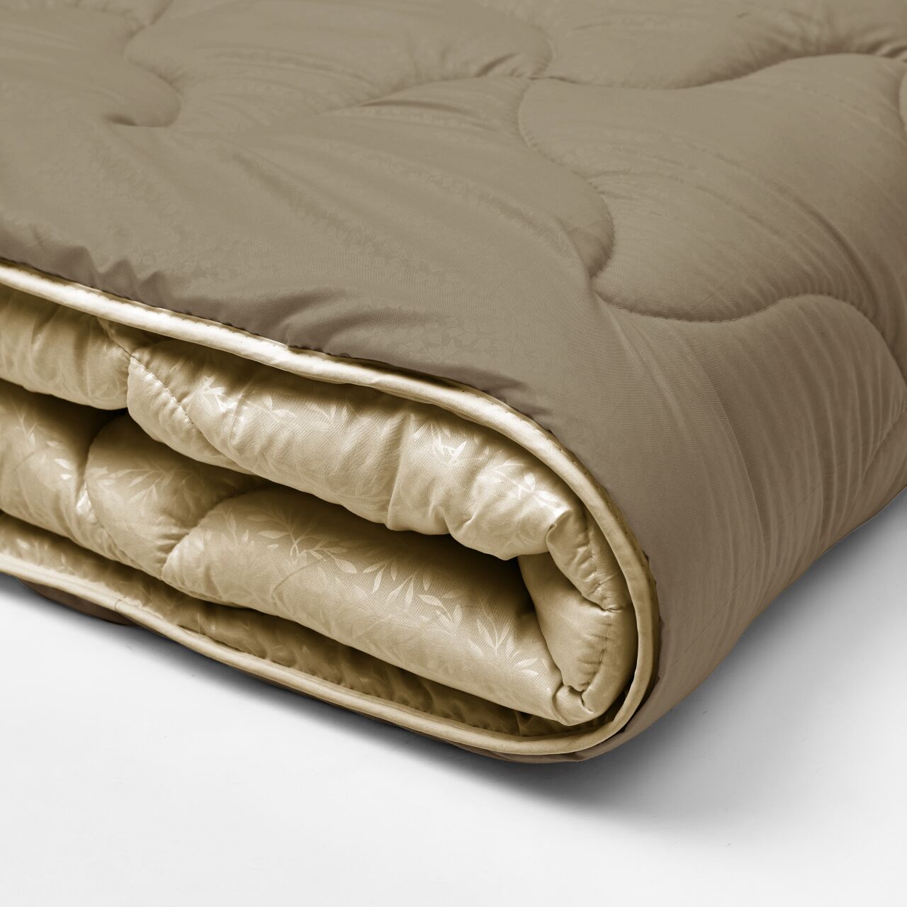 Ковдра мікрофібра дует оливка/золото - photo-3 Ковдра мікрофібра дует оливка/золото - photo-3