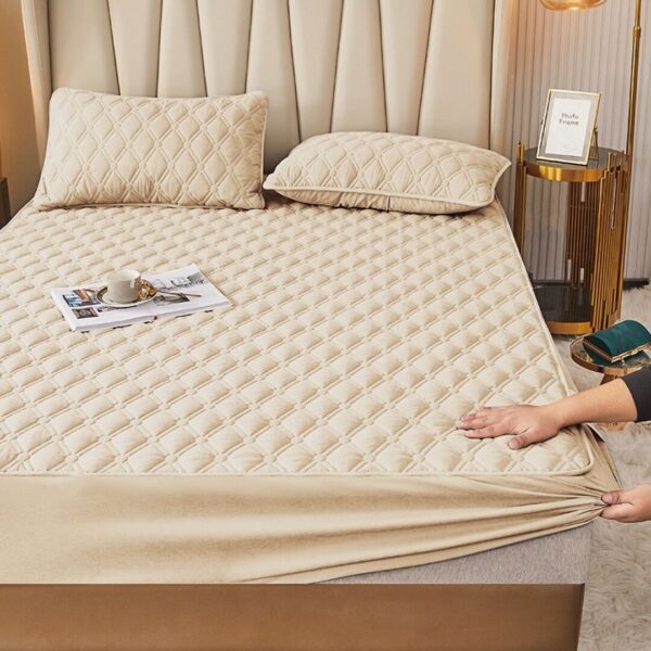 Прошитий наматрацник «стиль» – бежевий