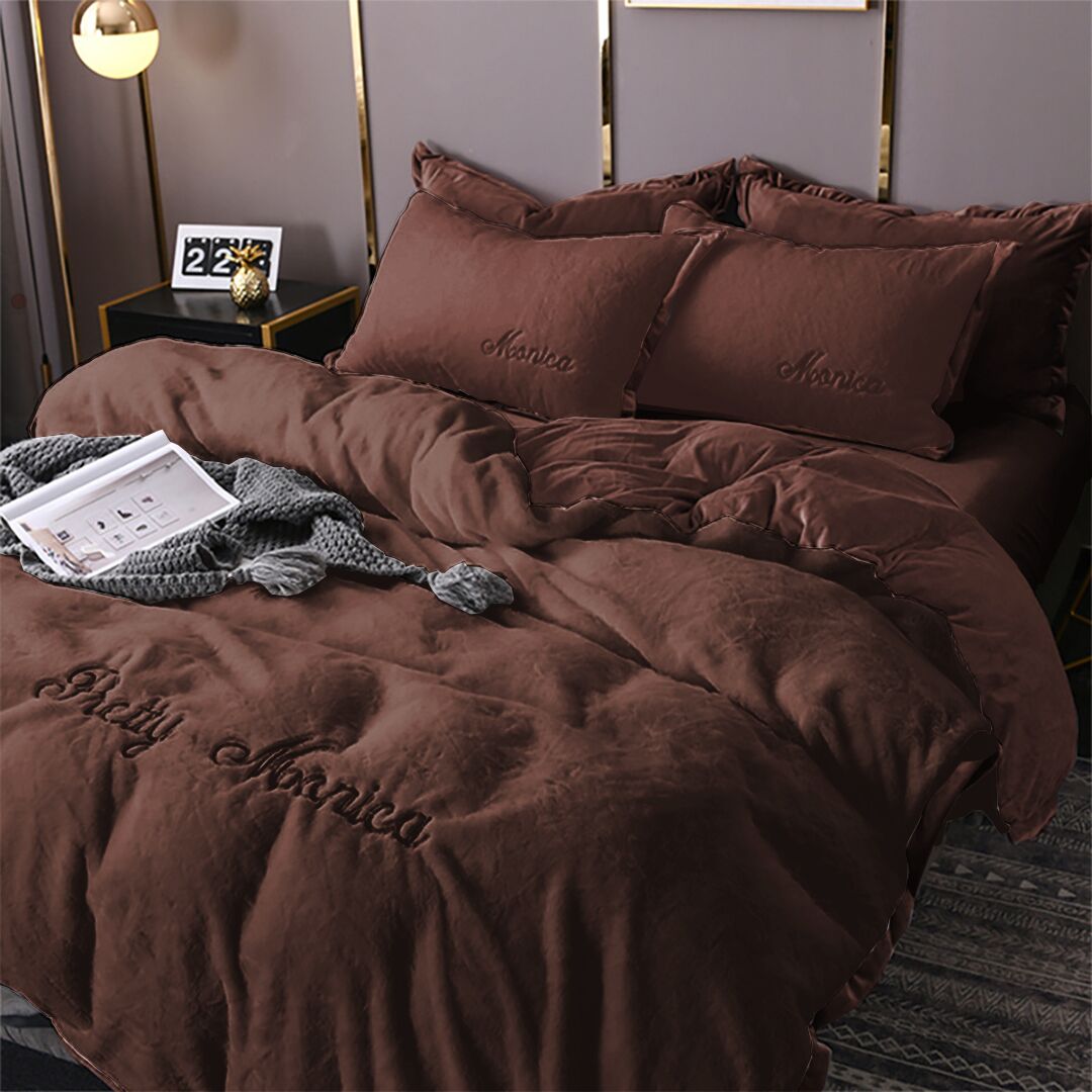 Комплект постільної білизни велюр Аніс Комплект постільної білизни велюр Аніс