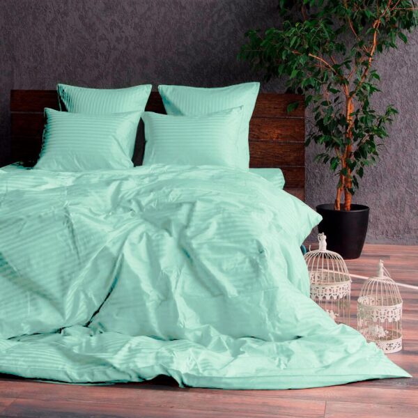 Комплект постільної білизни страйп-сатин Сантенто Комплект постільної білизни страйп-сатин Сантенто