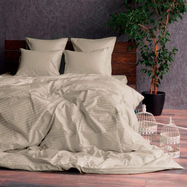 Комплект постільної білизни страйп-сатин Ламбруско Комплект постільної білизни страйп-сатин Ламбруско