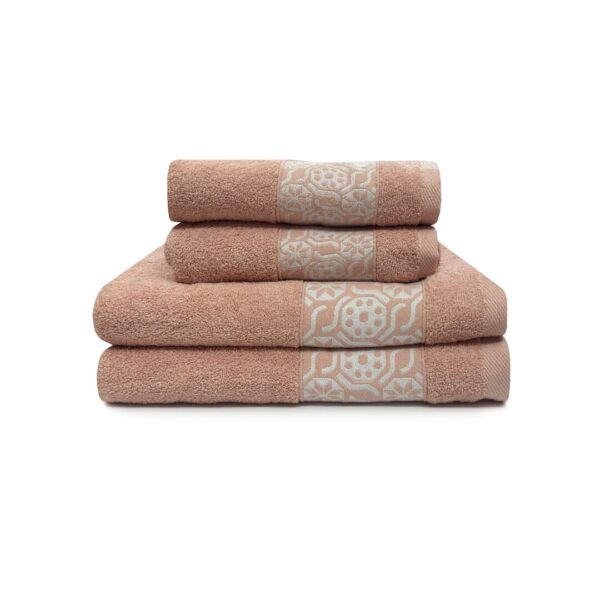 Набір рушників «wonder» - персикові