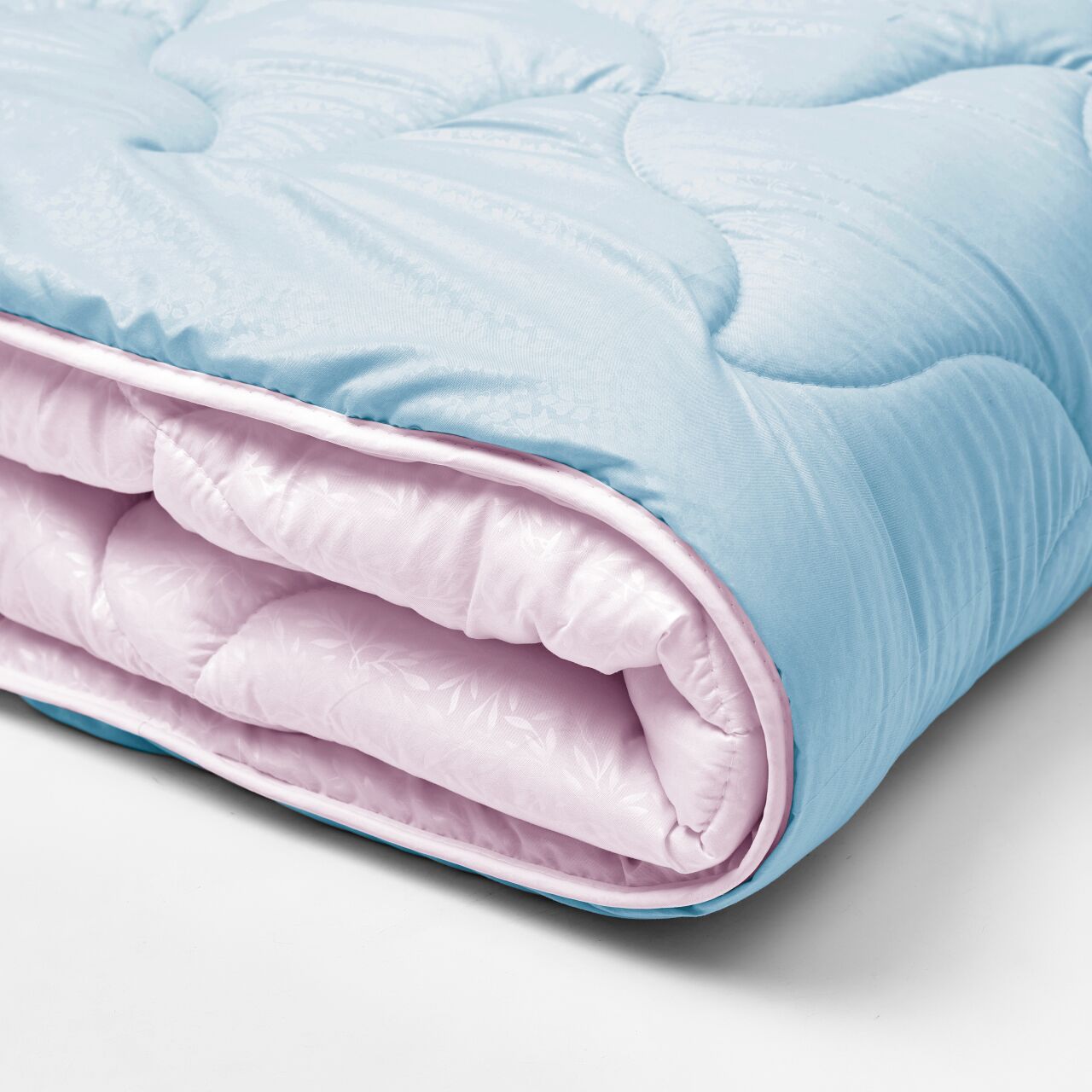 Ковдра мікрофібра дует небесний/роза - photo-3 Ковдра мікрофібра дует небесний/роза - photo-3