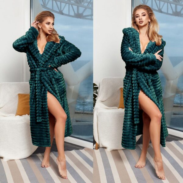 Жіночий халат “еліт” – смарагдовий