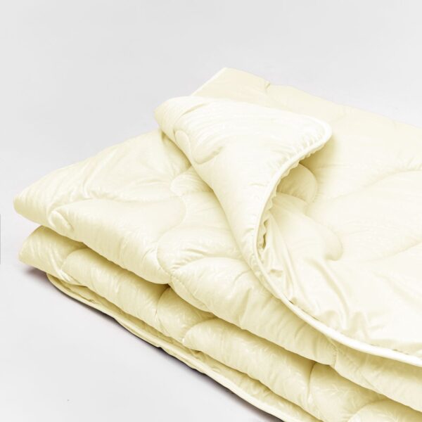 Ковдра мікрофібра дует – молочний/коктейль