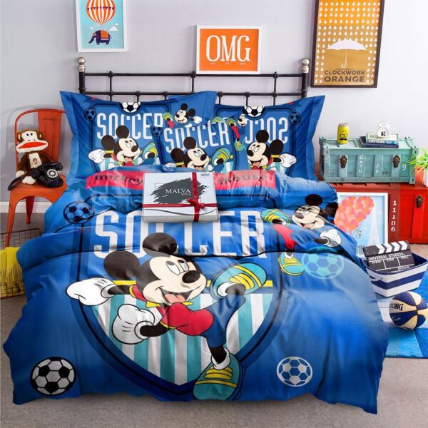 Комплект постільної білизни дитячий Вухастий футболіст Комплект постільної білизни дитячий Вухастий футболіст