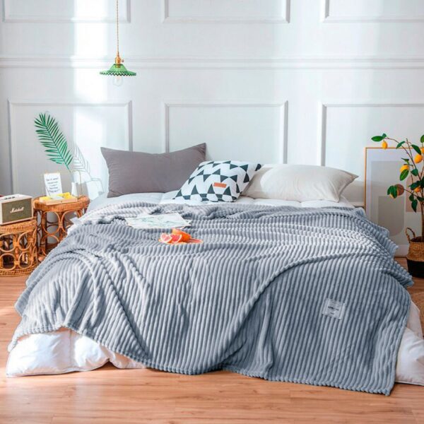 Плед бамбуковий – грифельний