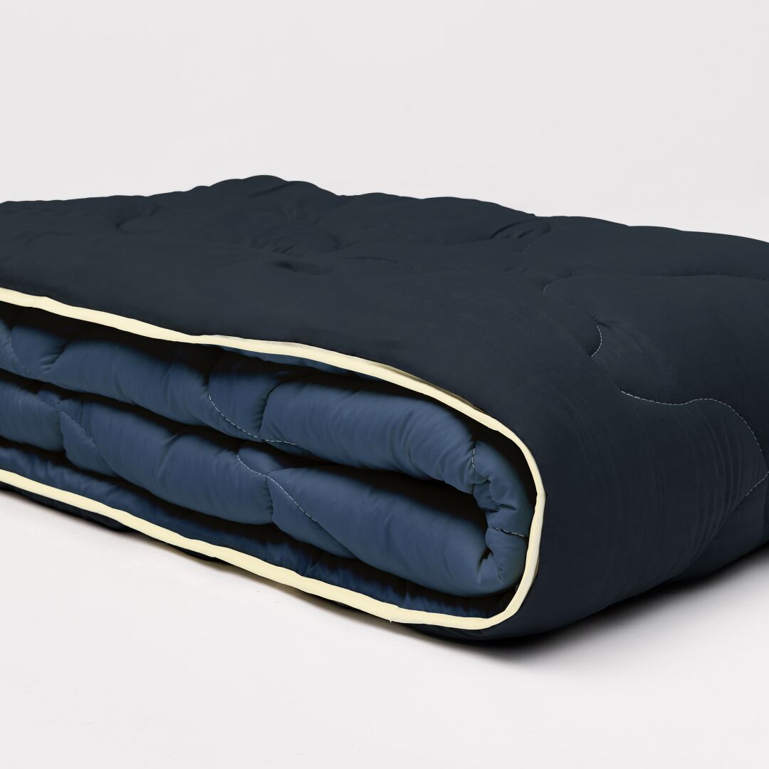 Ковдра мікрофібра дует - синій/ніч - photo-2 Ковдра мікрофібра дует - синій/ніч - photo-2