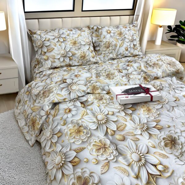 Комплект постільної білизни Ранфорс Lux Home 5D Геракліда