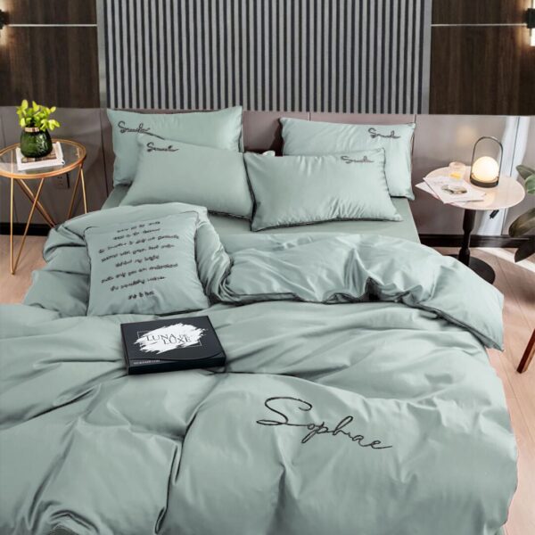 Комплект постільної білизни креп-сатин Баноффі