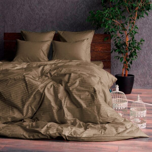 Комплект постільної білизни страйп-сатин Луарі