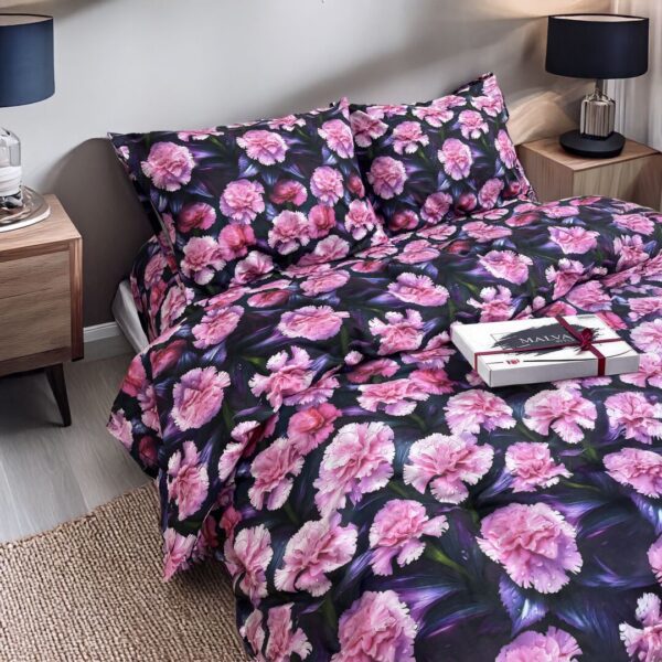 Комплект постільної білизни Ранфорс Lux Home 5D Левкасія