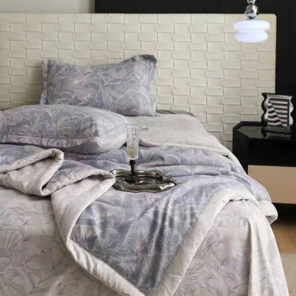 Комплект постільної білизни сатин-віскоза Ранкова хмара